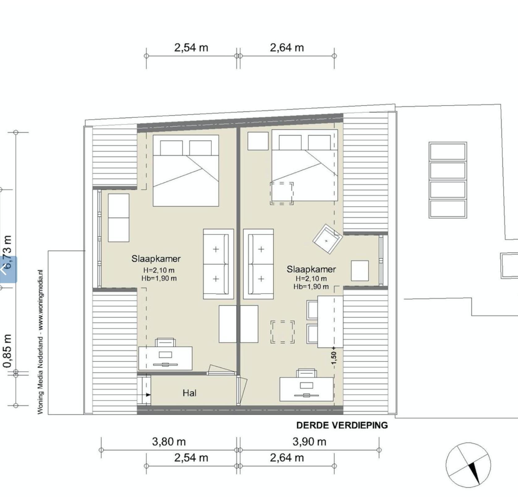 2 Rooms For 4 Pax In Monument On 3Rd Floor Amsterdam Exterior photo